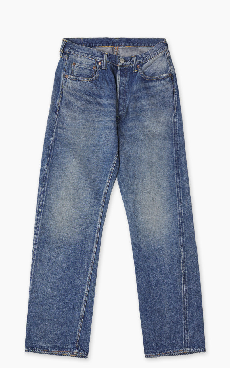 Fullcount 1341-1101 Straight Denim Dartford Washed Indigo Blue
