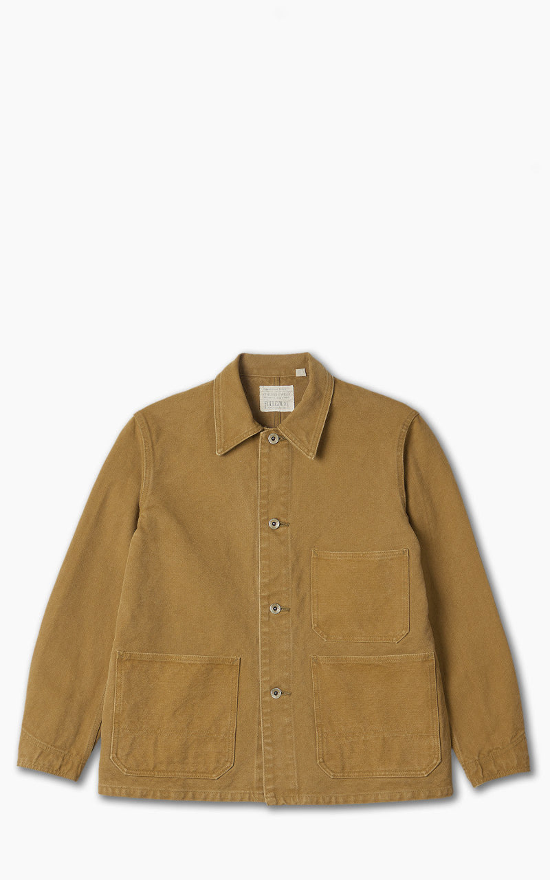 Fullcount 2015-6 Heavy Canvas Chore Jacket Copper Brown