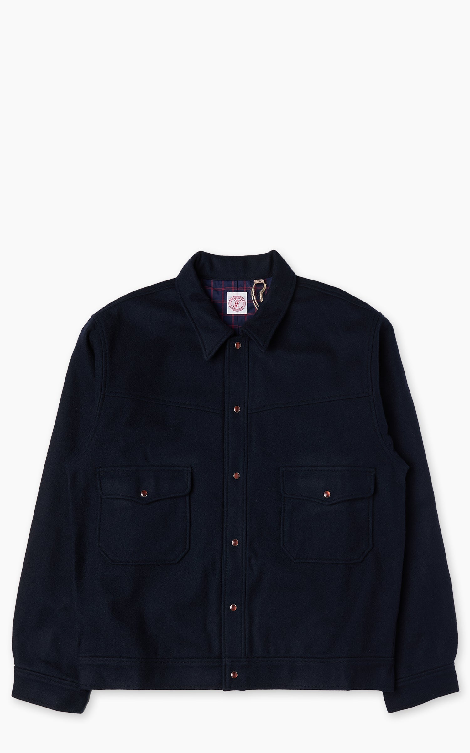 Fullcount 2041 Wool Melton Hollywood Dude Jacket Navy