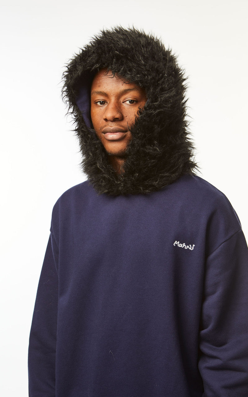 Marni Brushed Sweatshirt Ink