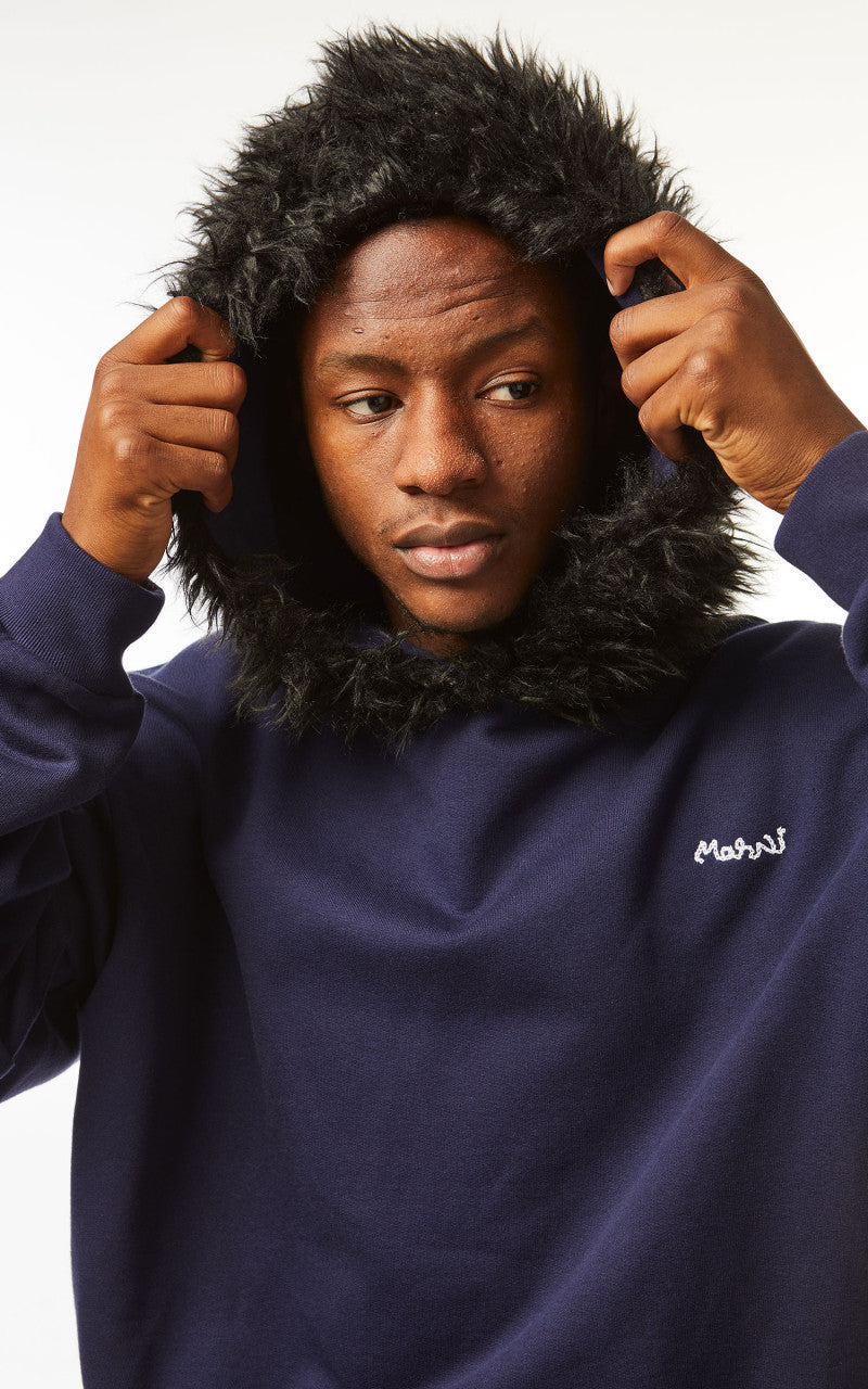 Marni Brushed Sweatshirt Ink