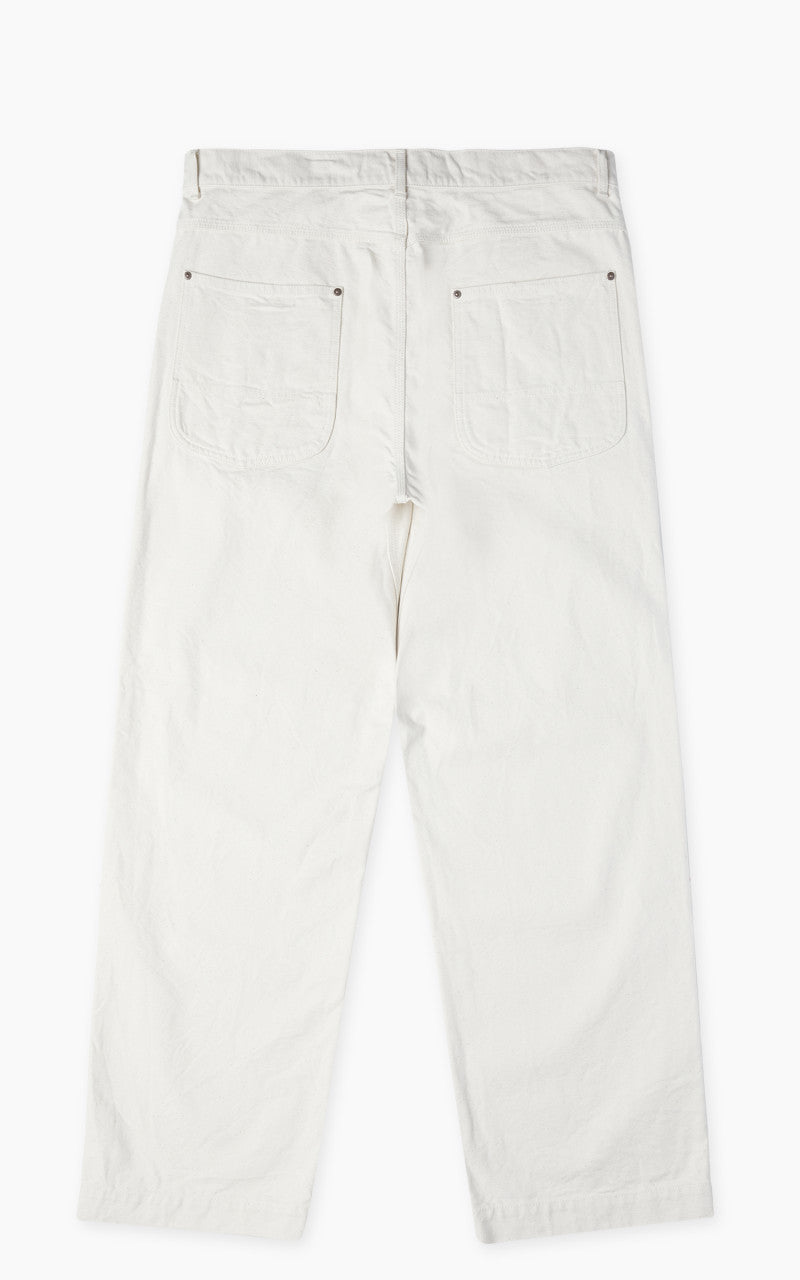 FOB Factory F0530 Cotton Duck Work Pants Ecru