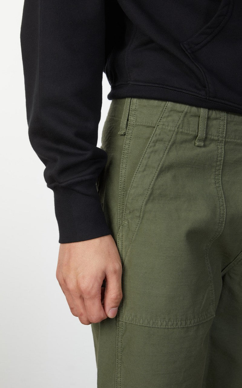 Tellason Fatigue Shorts Sateen Olive