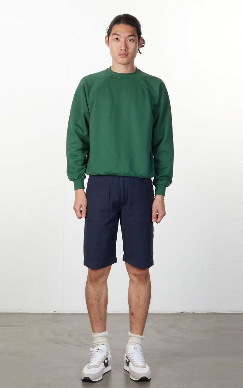 Tellason Fatigue Shorts Sateen Navy