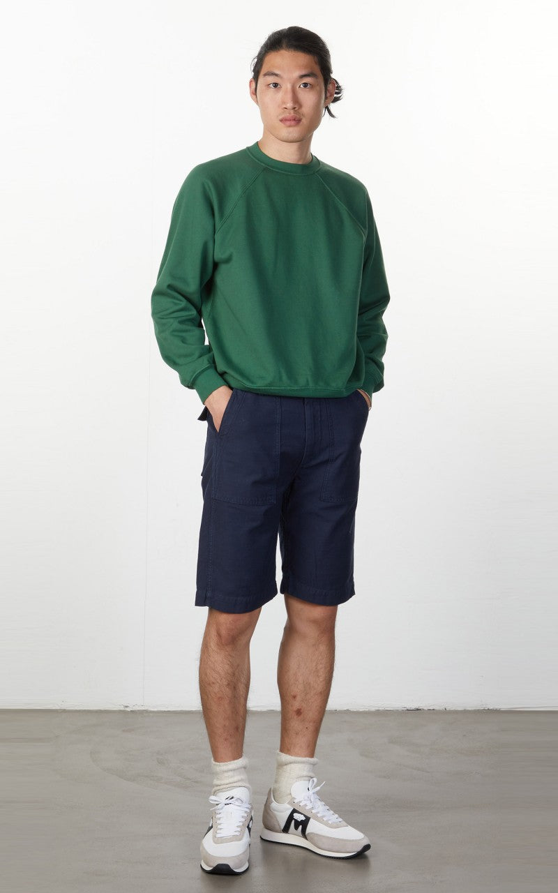 Tellason Fatigue Shorts Sateen Navy