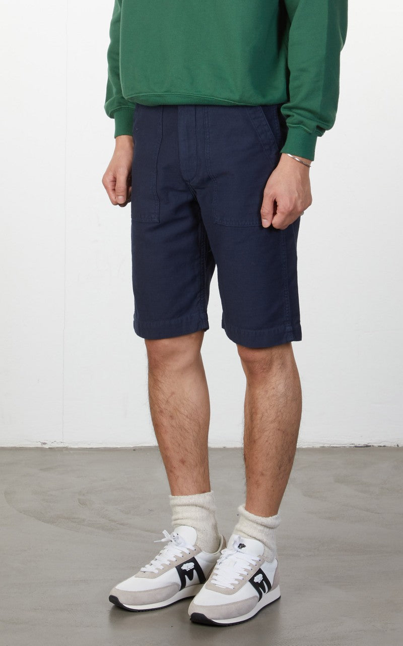 Tellason Fatigue Shorts Sateen Navy
