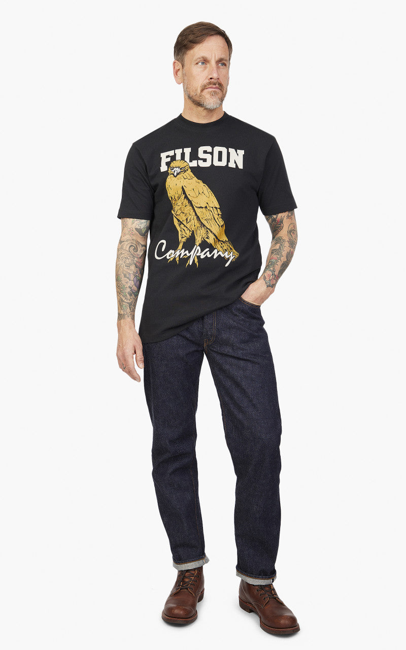 Filson Pioneer Graphic T-Shirt Black/Bird Of Prey