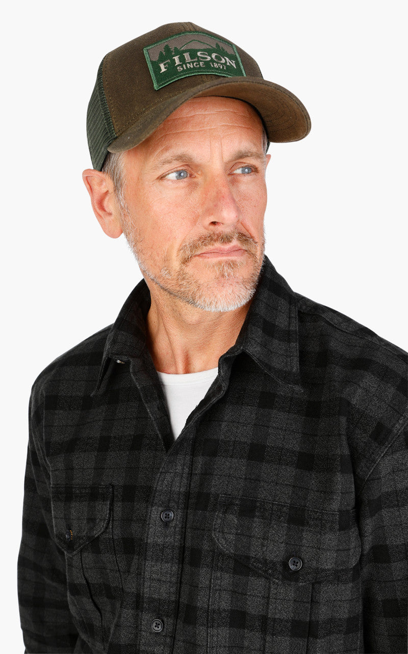 Filson Alaskan Guide Shirt Heather Grey/Black Plaid