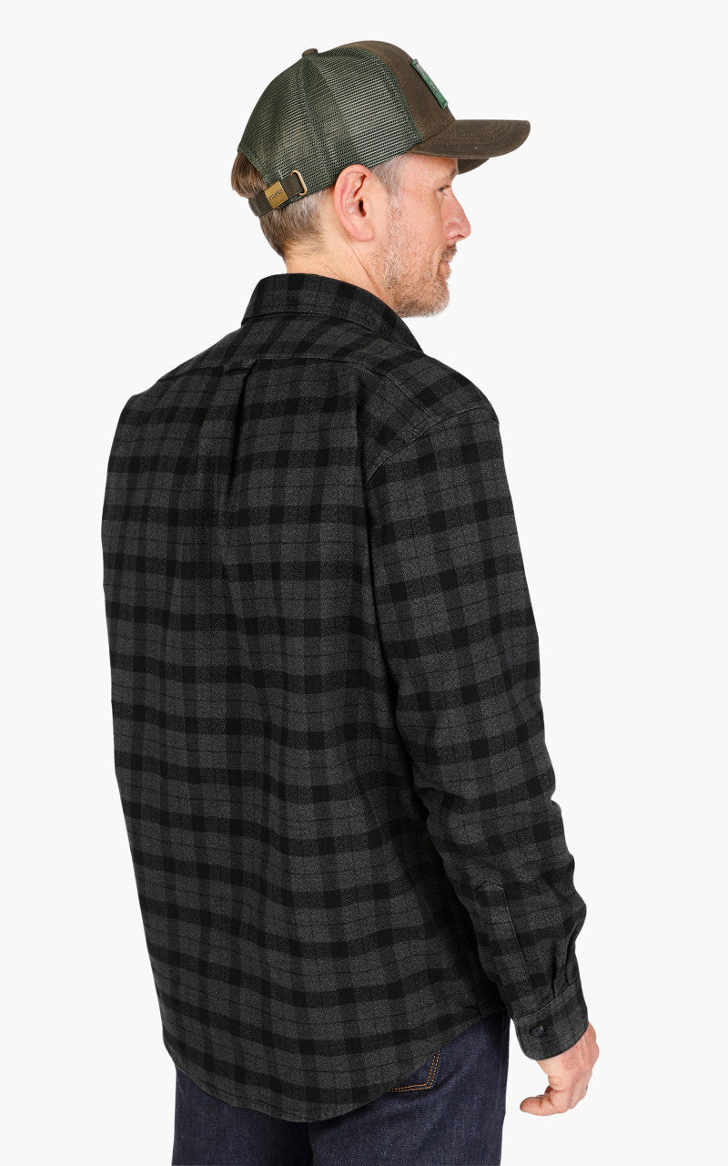 Filson Alaskan Guide Shirt Heather Grey/Black Plaid