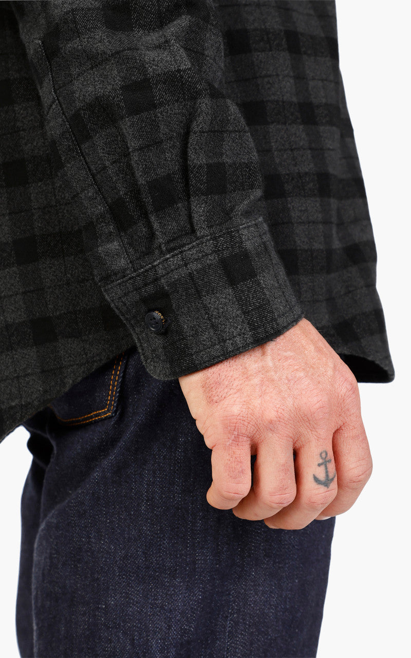 Filson Alaskan Guide Shirt Heather Grey/Black Plaid