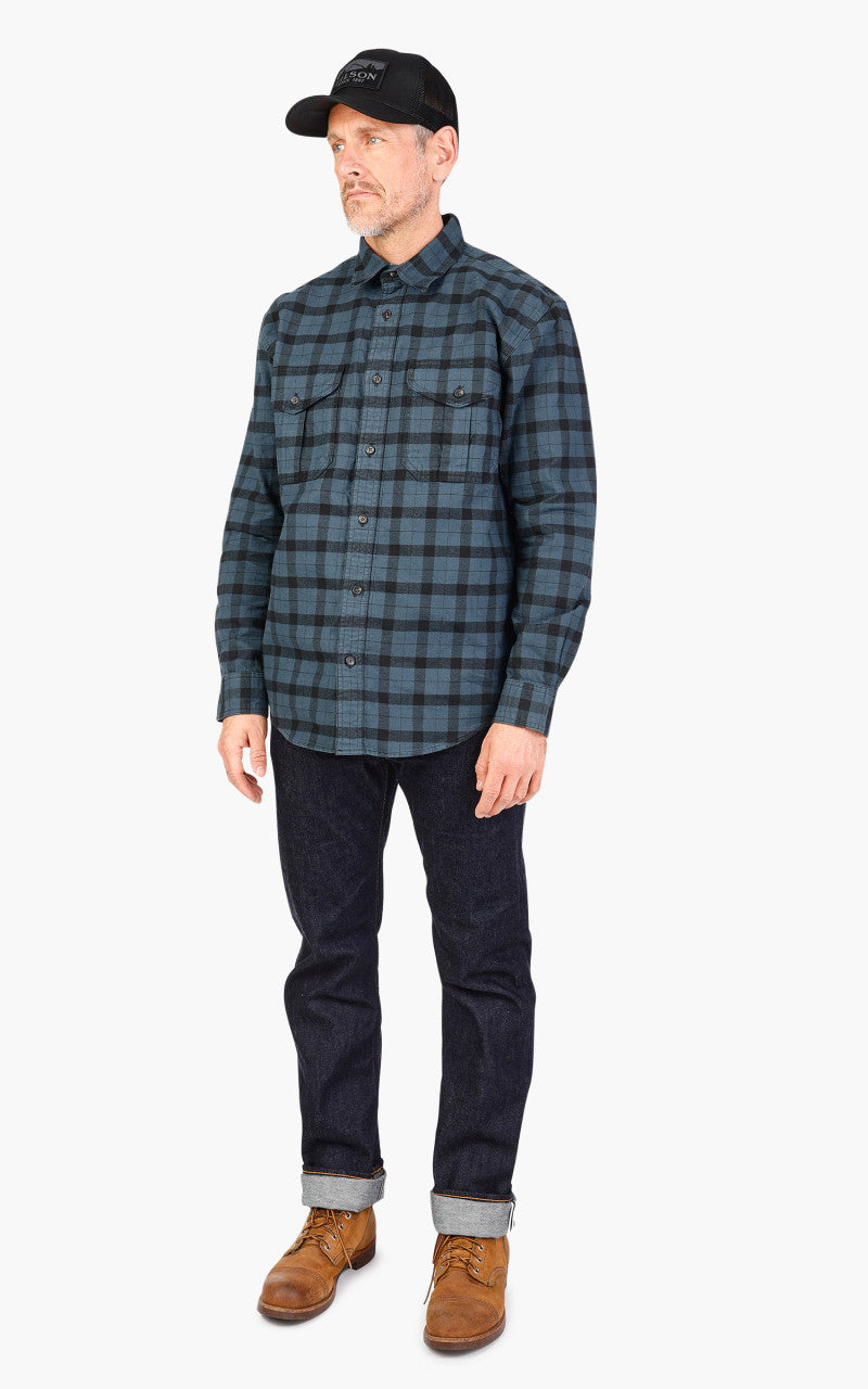 Filson Alaskan Guide Shirt Midnight/Black