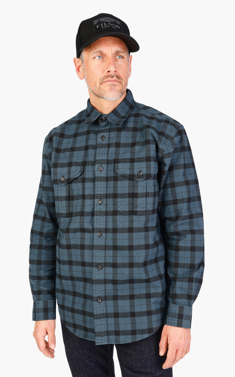 Filson Alaskan Guide Shirt Midnight/Black
