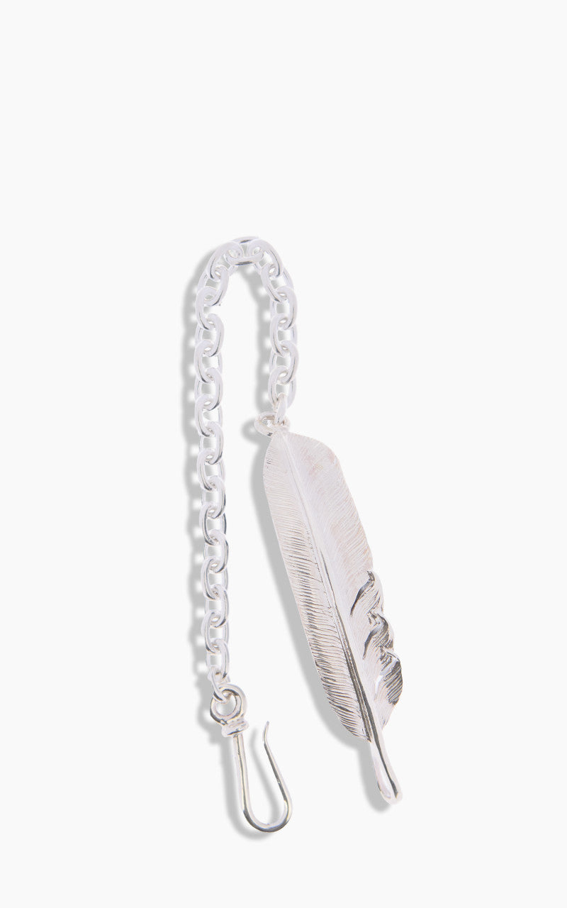 First Arrow's BR-050 Feather Chain Bracelet Silver