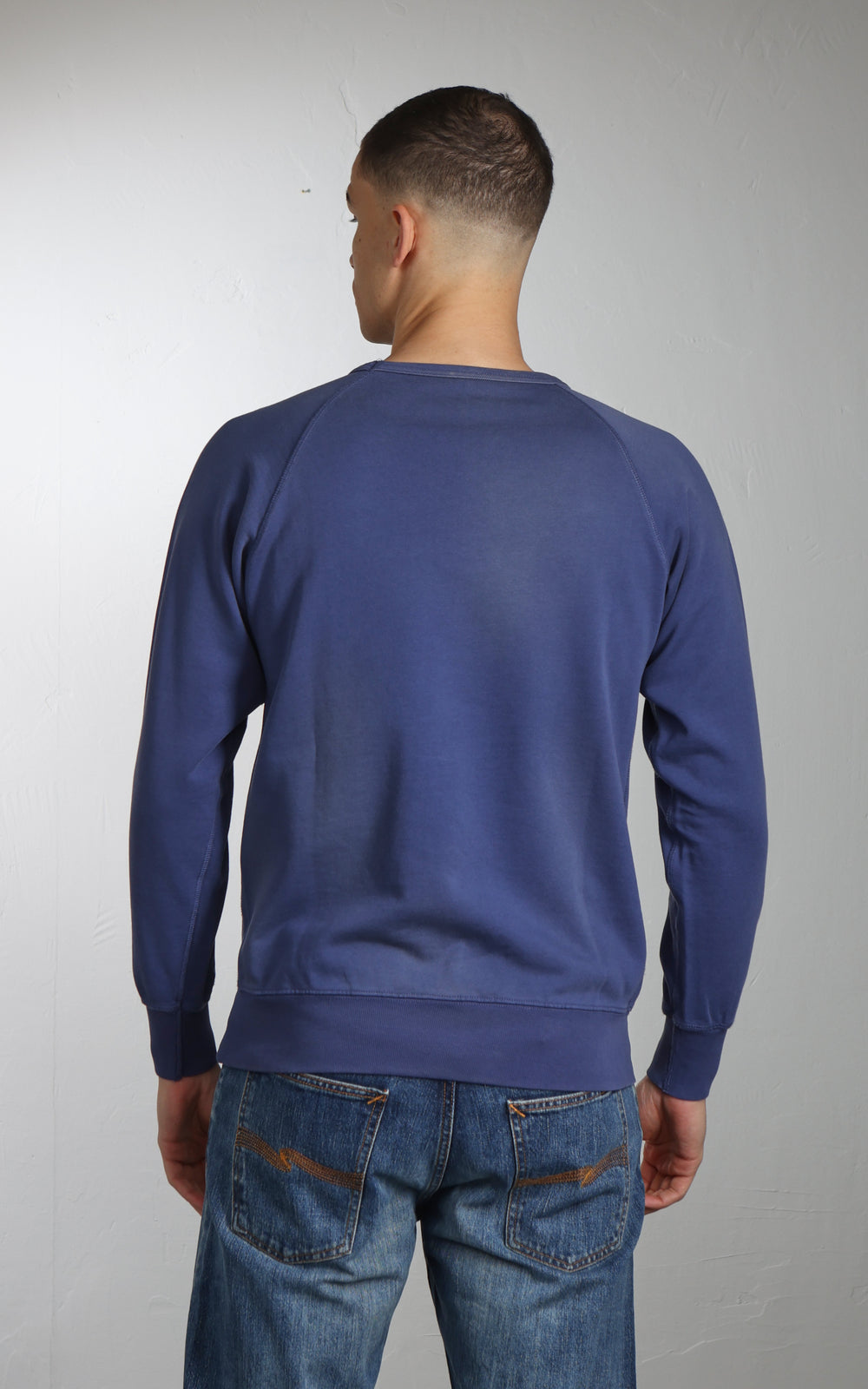 Flea-T Sweatshirt Grand Canyon Pigmentgefärbt Royal