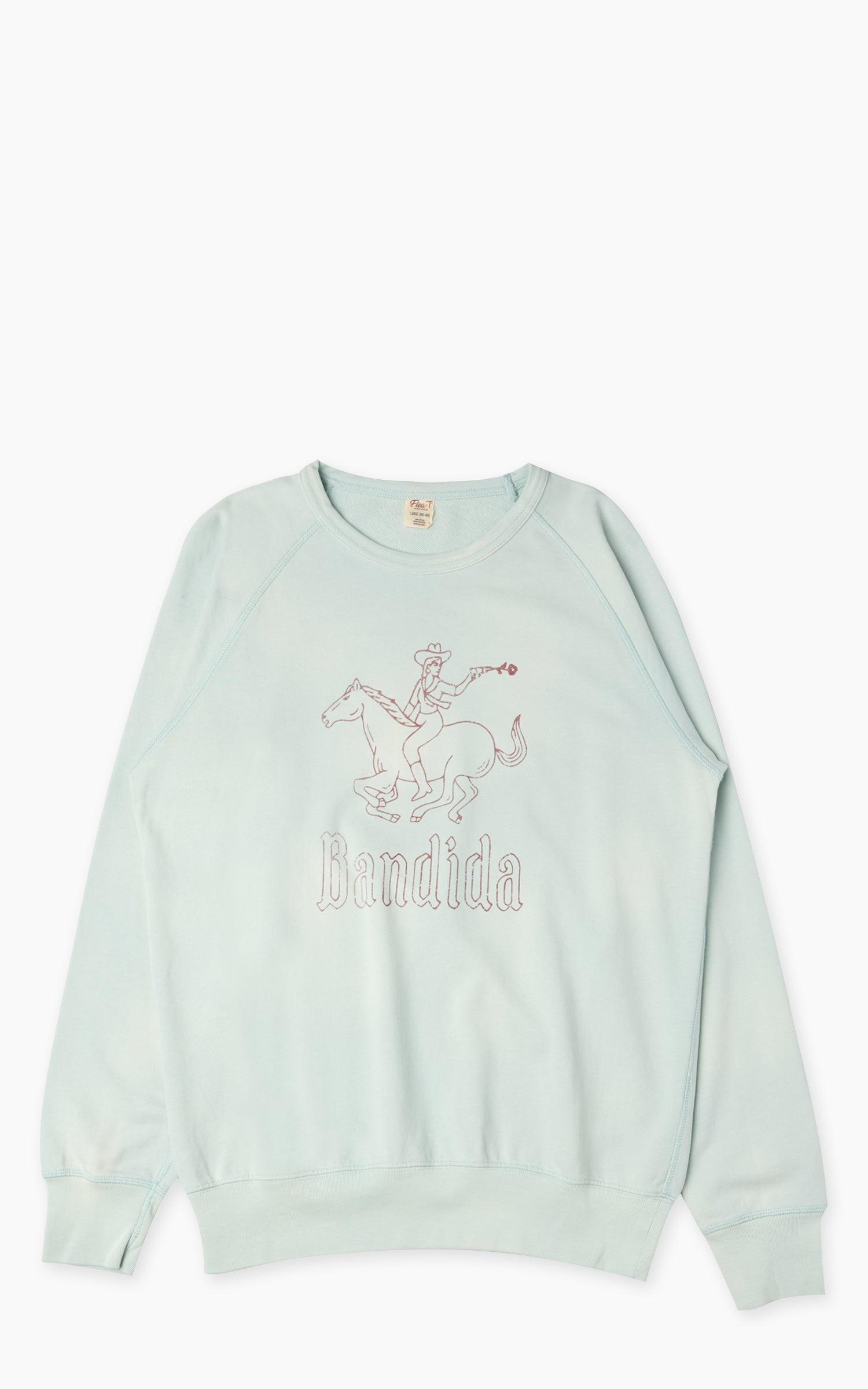 Flea-T Sweatshirt Bandida Pigment Dyed Sage