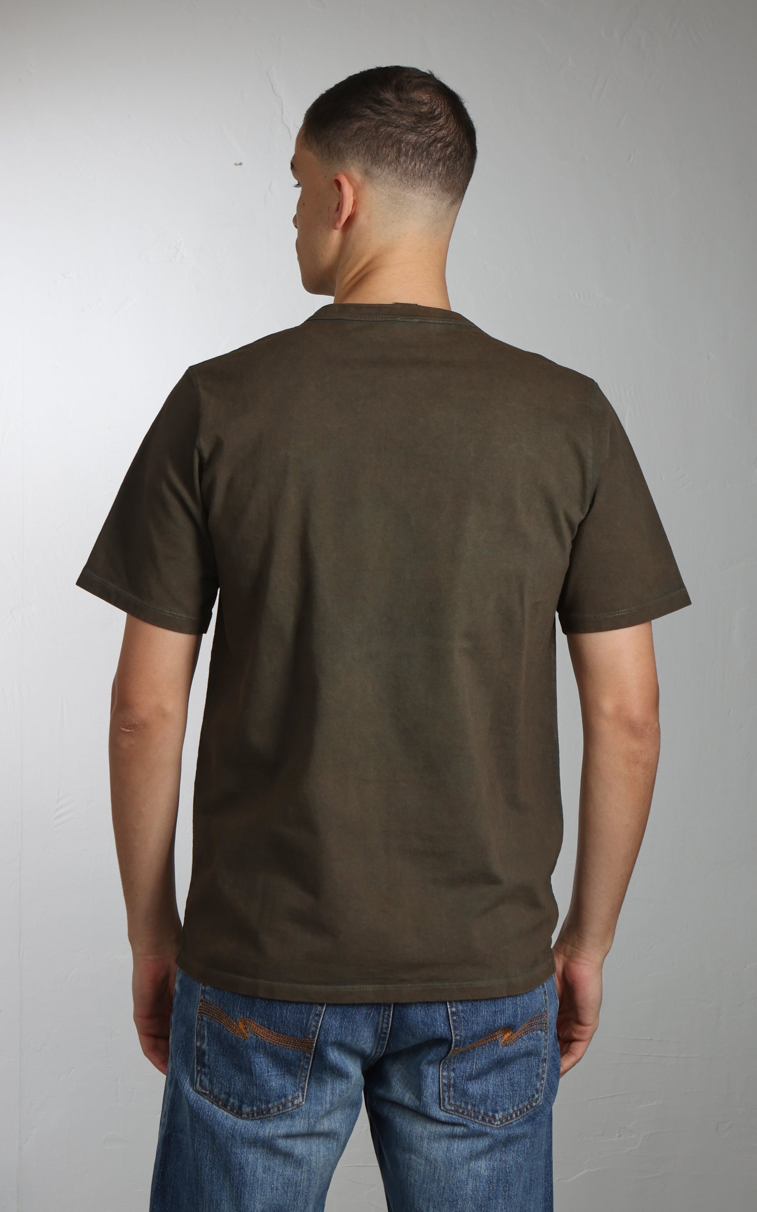 Flea-T T-Shirt Weights Pigment Dyed Green