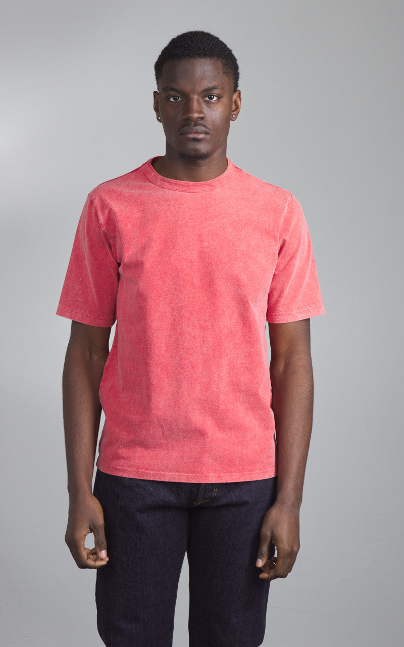 Flea-T T-Shirt Pigment Dyed Coral