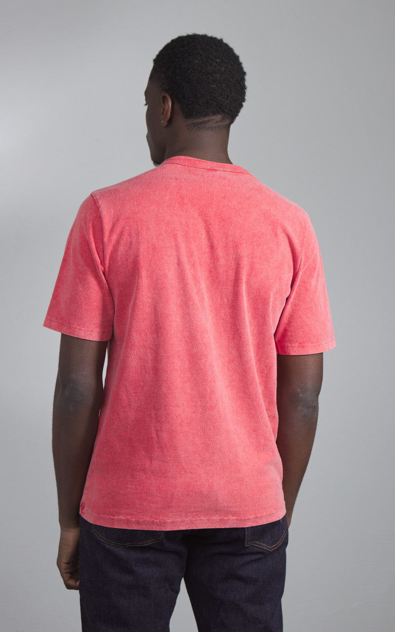 Flea-T T-Shirt Pigment Dyed Coral