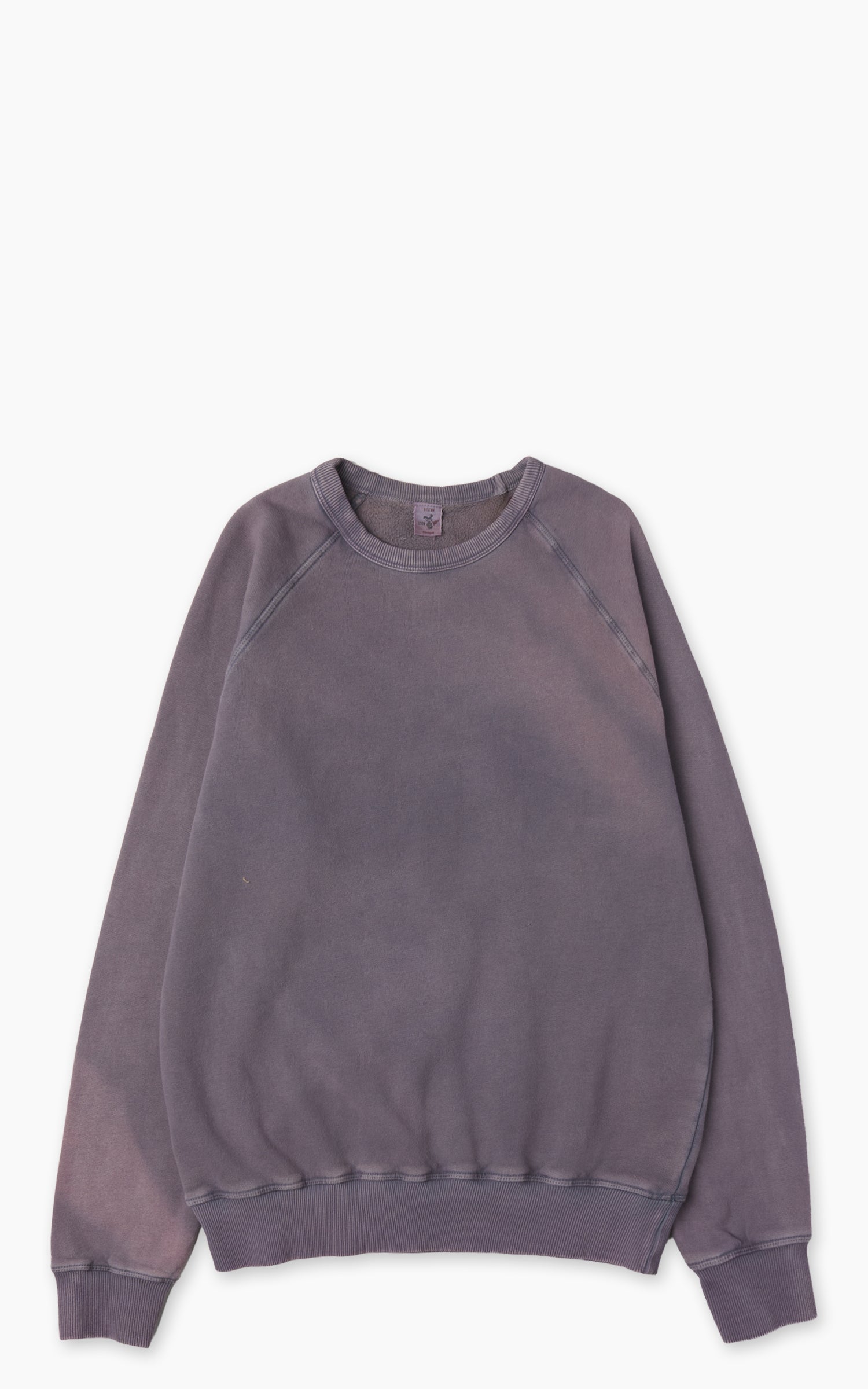 Flea-T Sweatshirt Plain Pigment Dyed Royal