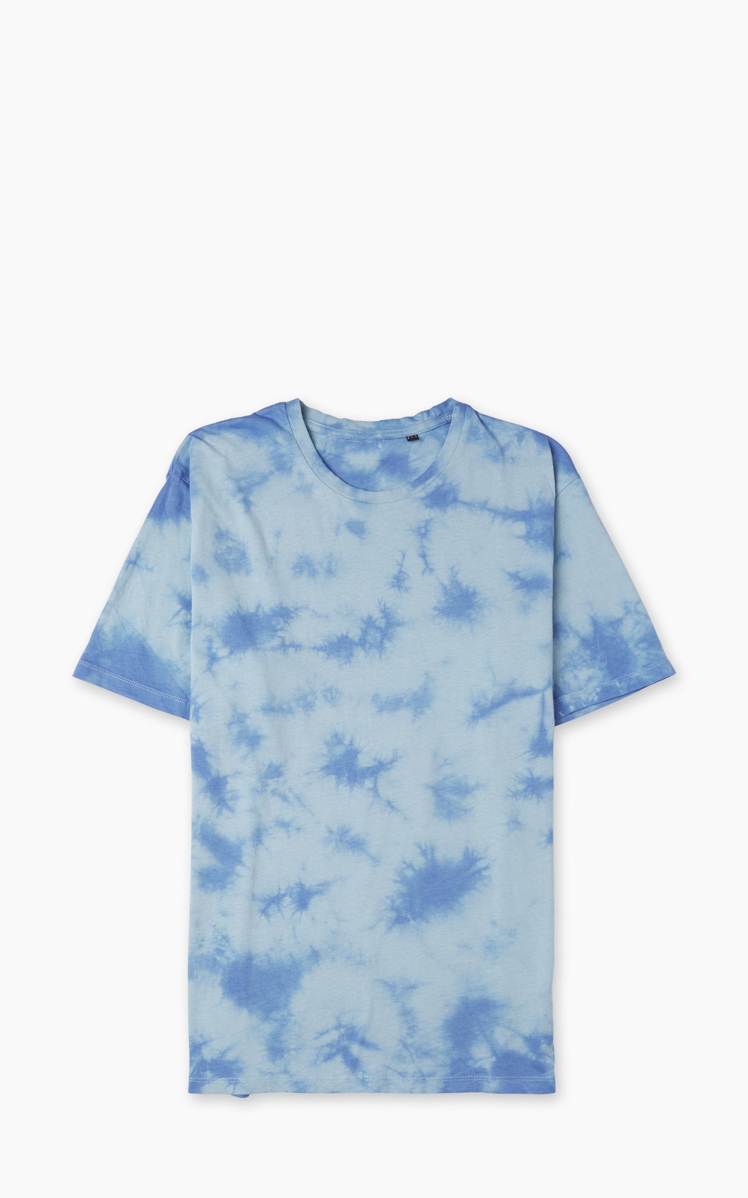Flea-T T-Shirt Tie Dyed White/Blue
