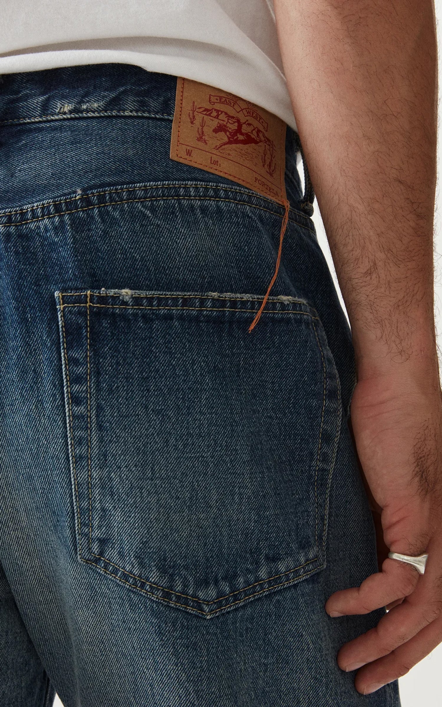 Fortela Okayama Japan Selvedge Denim 5 Pocket Jeans Custom Wash