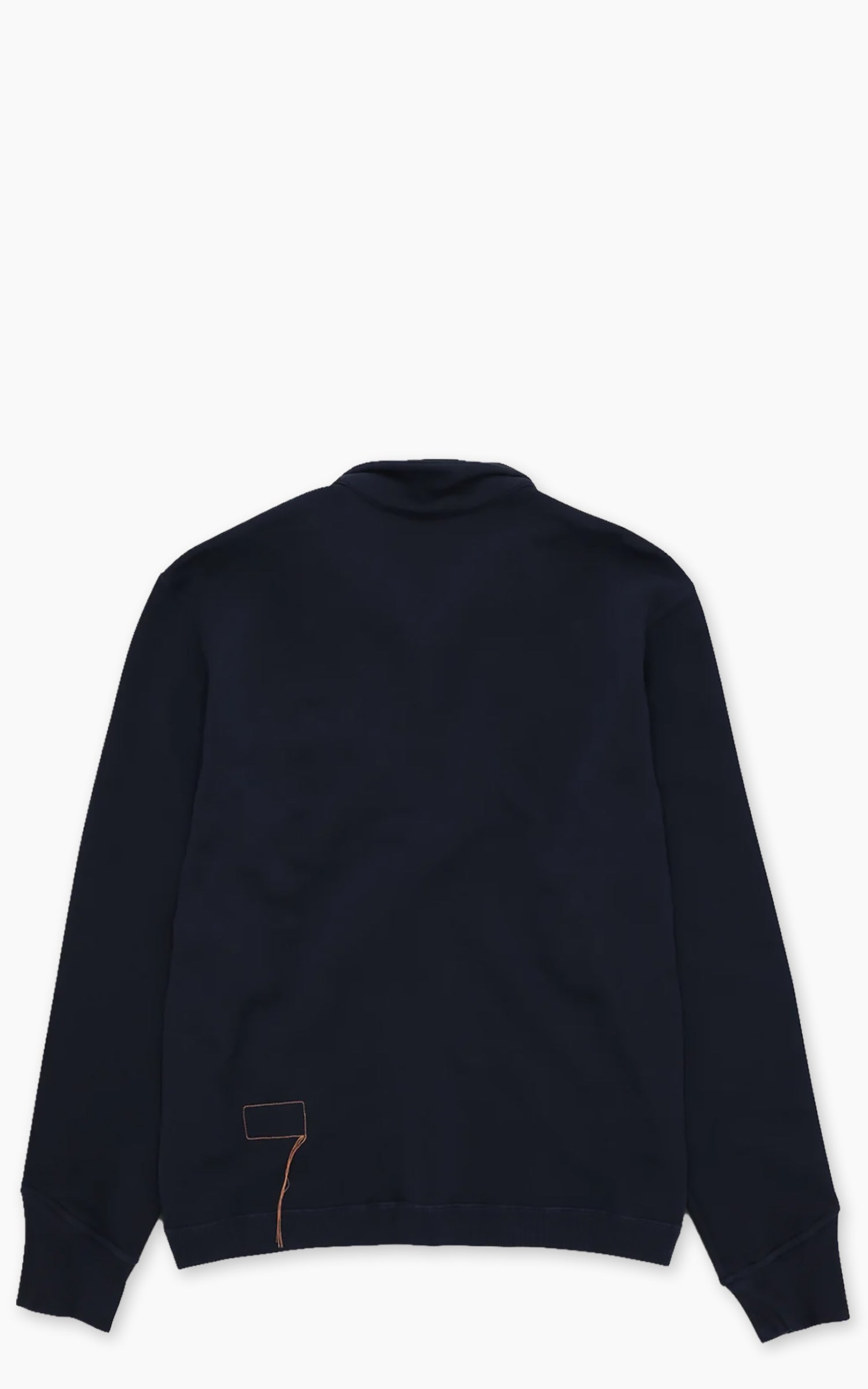 Fortela Princeton Brushed Jersey Sweatshirt Zipper Blue
