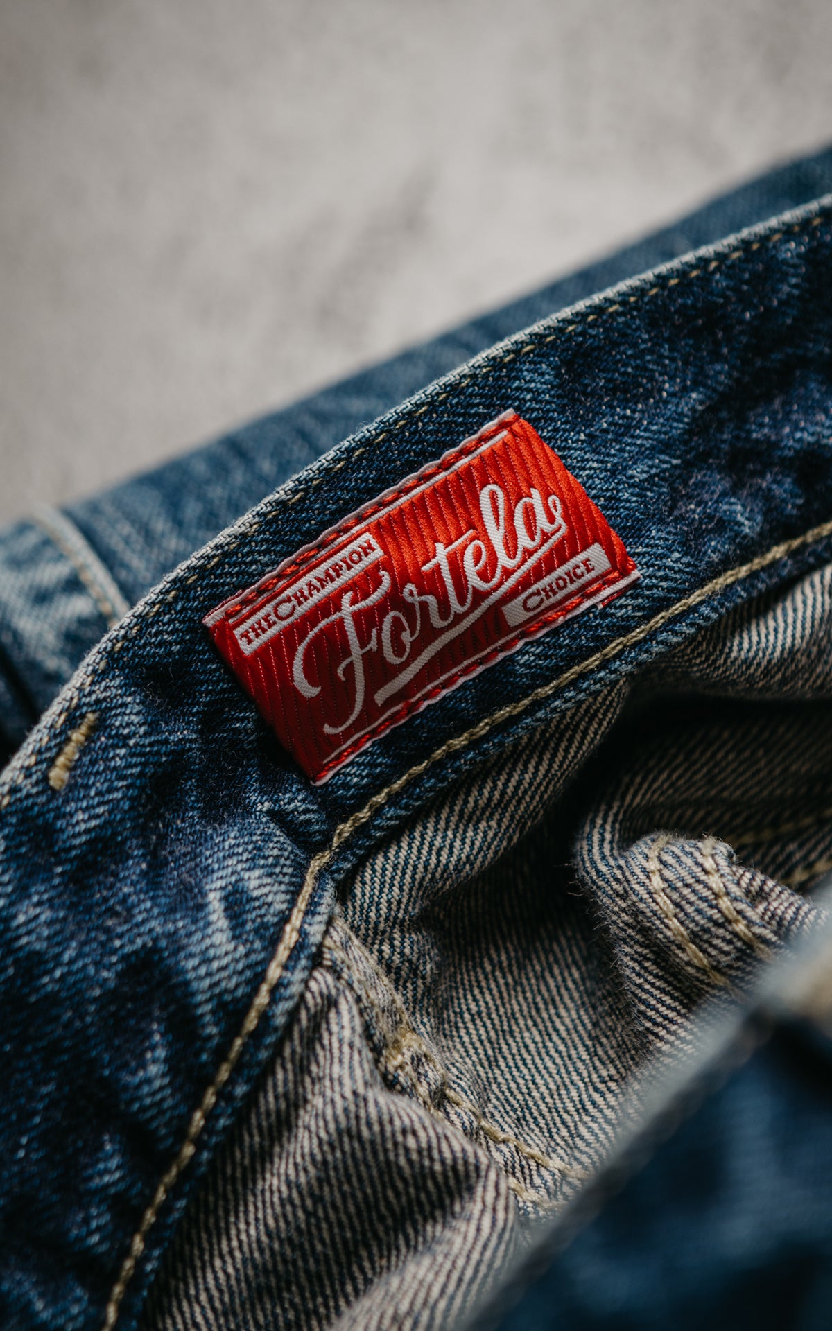 Fortela Okayama Japan Selvedge Denim 5 Pocket Jeans Custom Wash