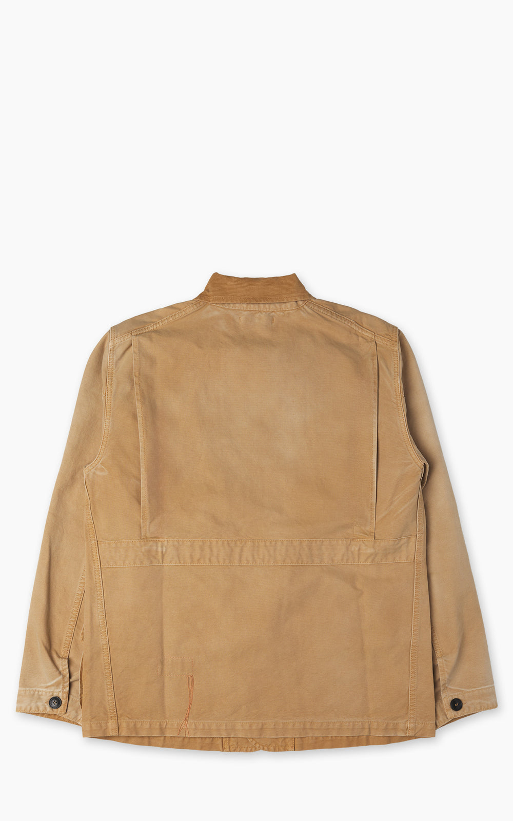 Fortela Blanckett Sun-Faded Cotton Hunting Jacket Beige