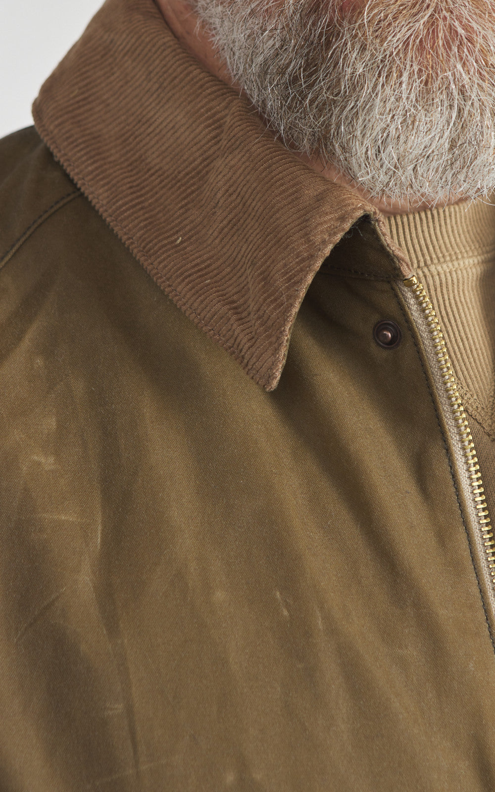 Fortela Jacket Canvas Waxed Beige