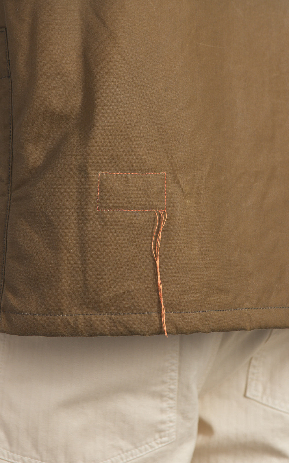 Fortela Jacket Canvas Waxed Beige