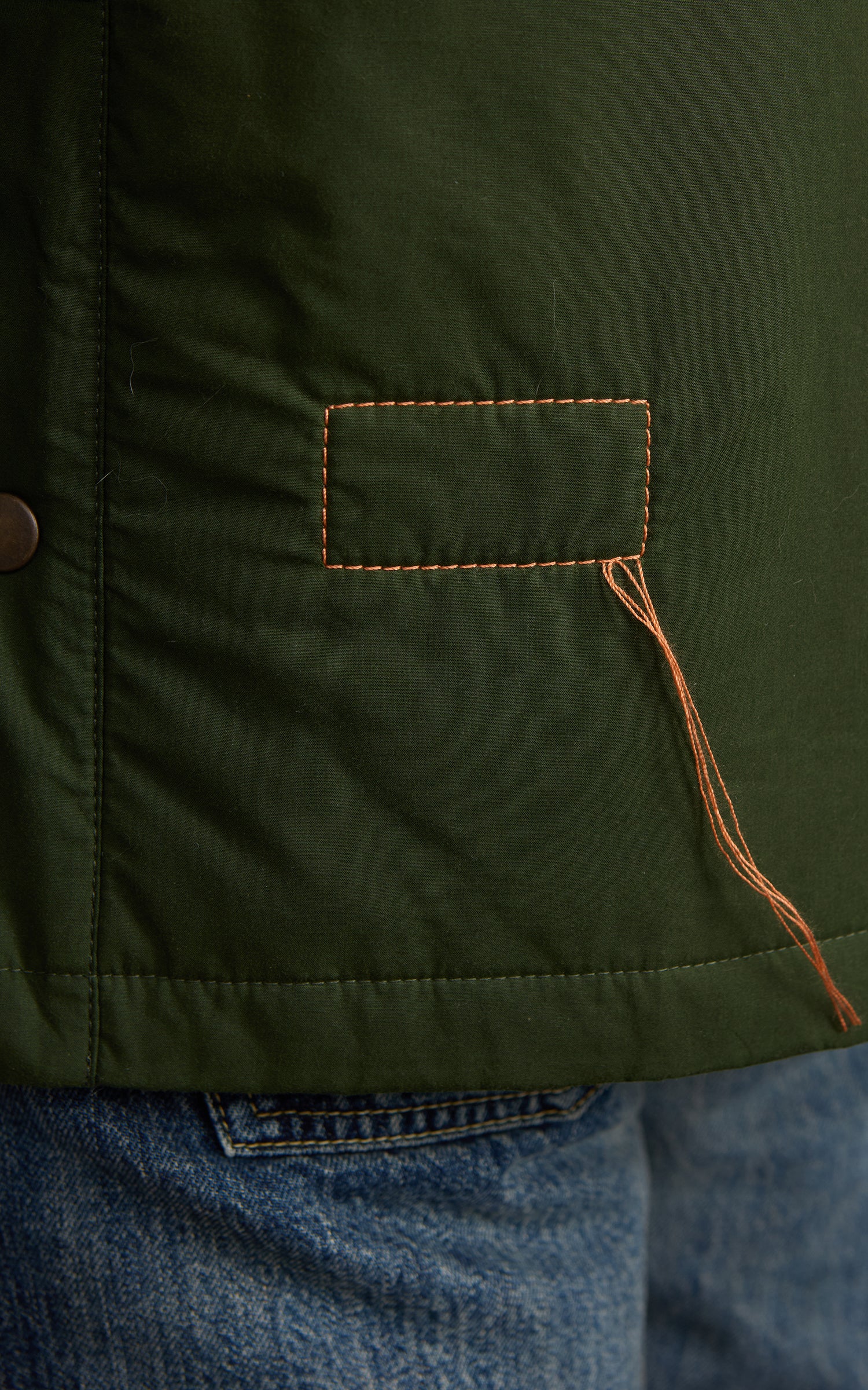 Fortela Bristol Waxed Canvas Jacket Dark Green