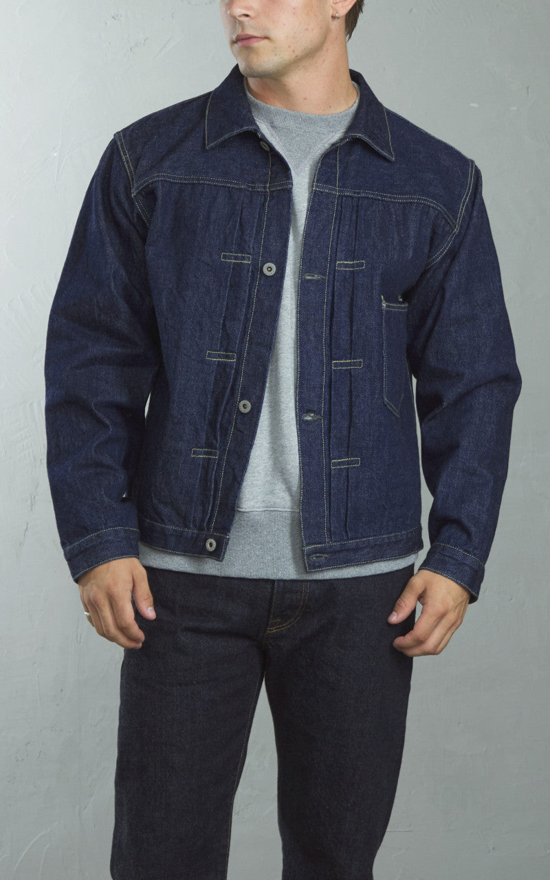 Fortela Buddy Type 1 Denim Selvedge Jacket Indigo