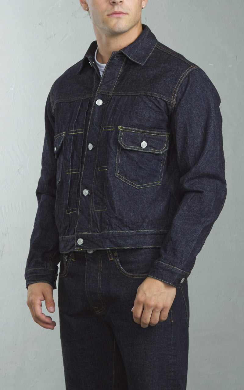 Fortela Cisco Type 2 Denim Selvedge Jacket Indigo