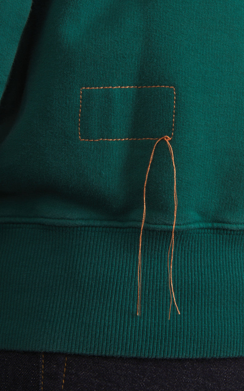 Fortela Harvard Crewneck Sweatshirt Green