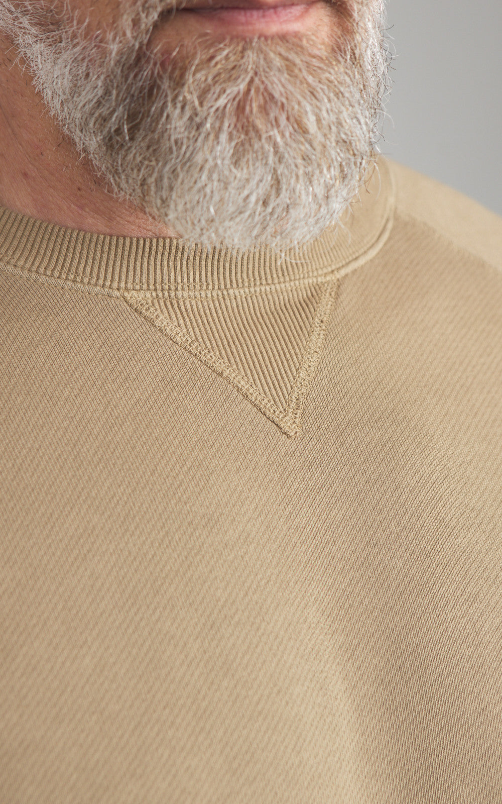 Fortela Harvard Crewneck Sweatshirt Tobacco