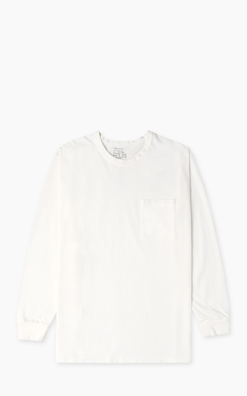 Fortela Made In Japan Longsleeve Tee White