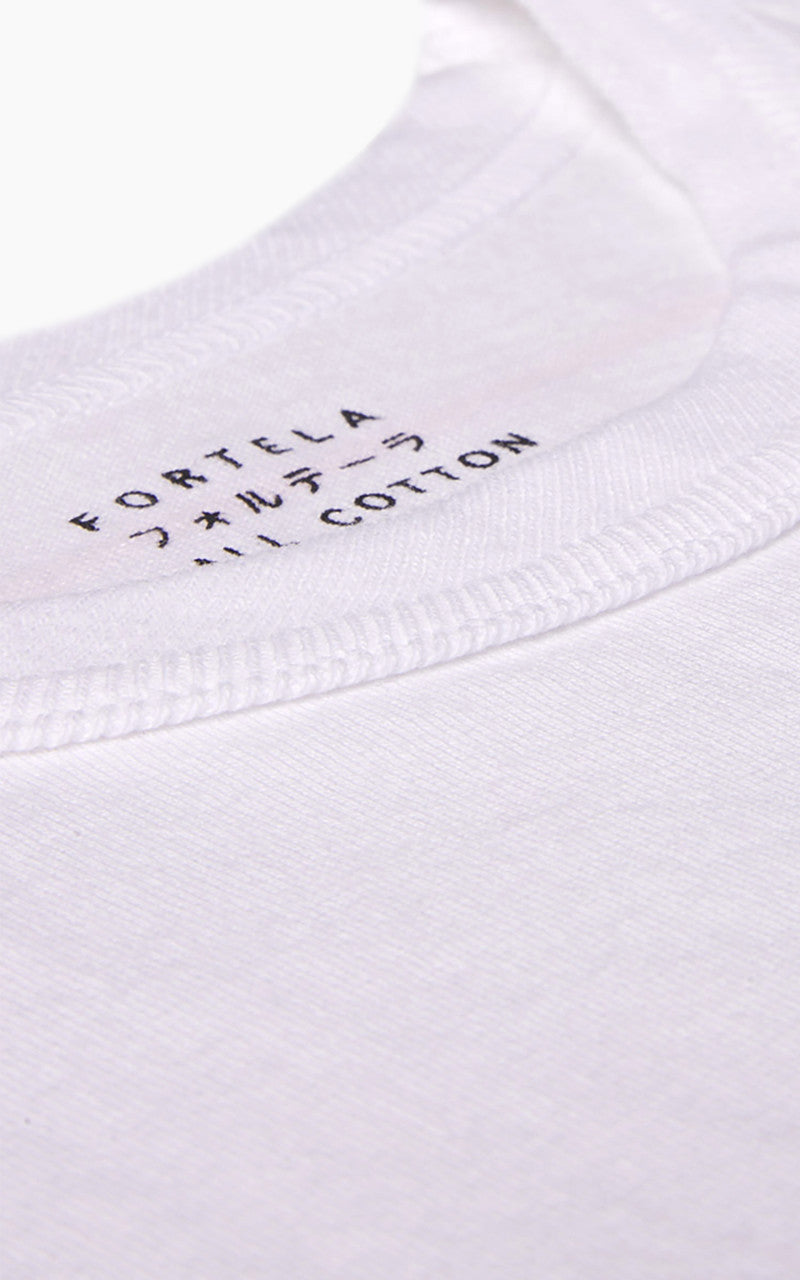 Fortela Made In Japan 2-Pack Tee White