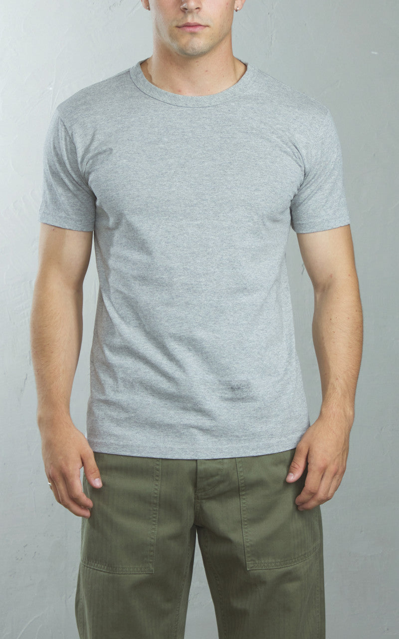 Fortela Made In Japan 2-Pack Tee Grey Melange