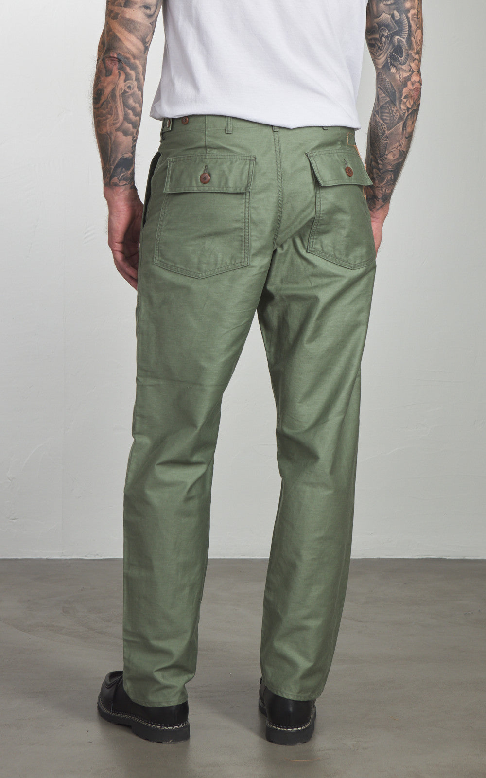 Fortela New Fatigue Pants Sateen Green