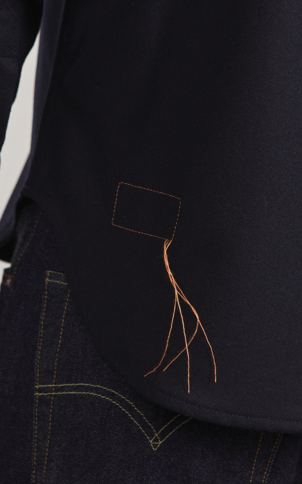 Fortela Pasadena Shirt Western Wool Flannel Blue