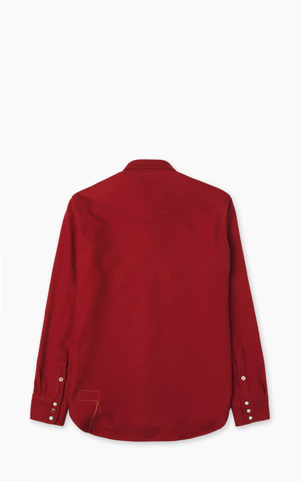 Fortela Pasadena Shirt Western Wool Flannel Red