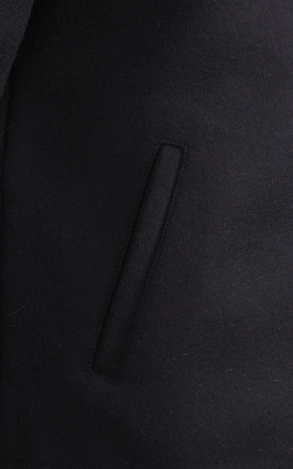 George Wool Zip Jacket Blue