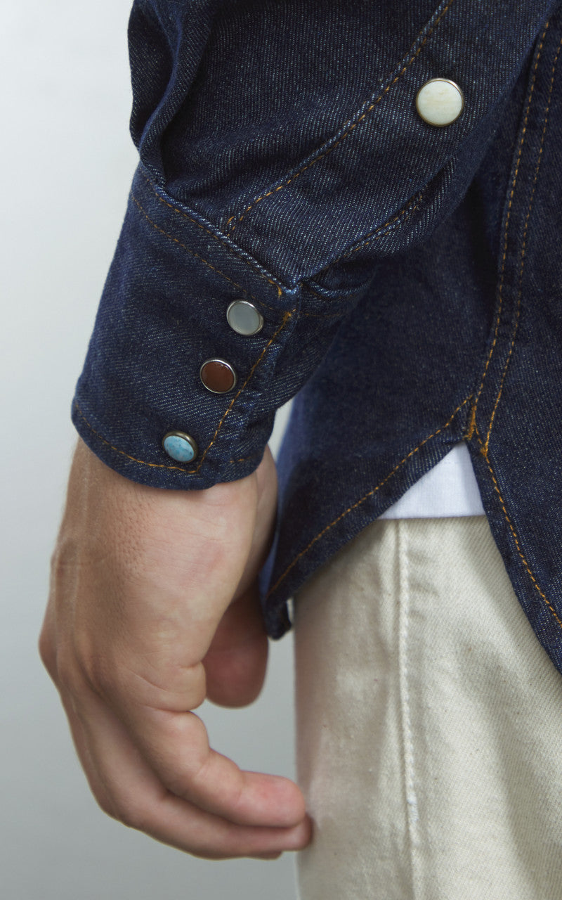Fortela Texan Denim Shirt Indigo