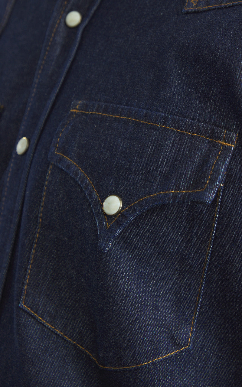 Fortela Texan Denim Shirt Indigo