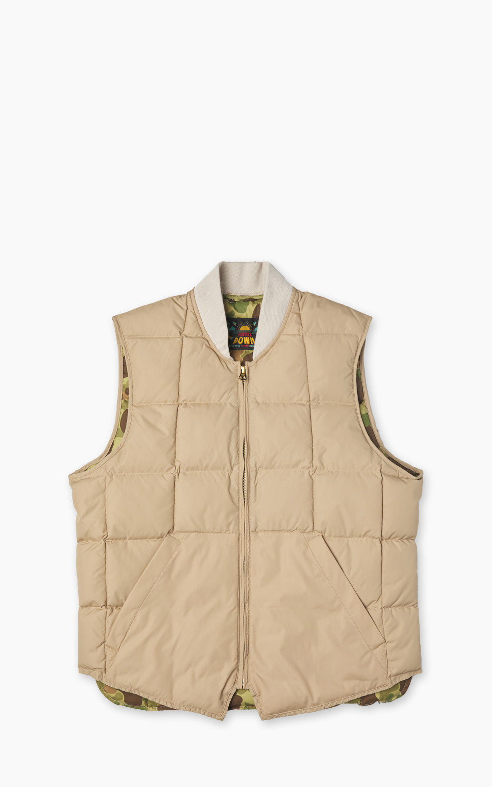 Fortela Vest2 Nylon Camouflage Lining Camel