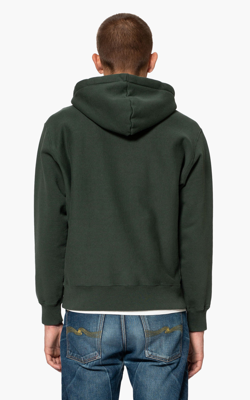 Nudie Jeans Fredrik Hoodie NJCO70 Racing Green