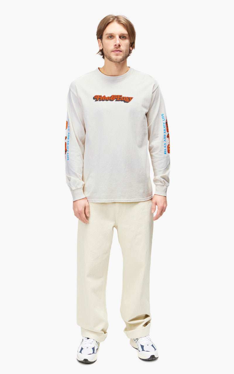 Free & Easy Paradise L/S Tee Coconut