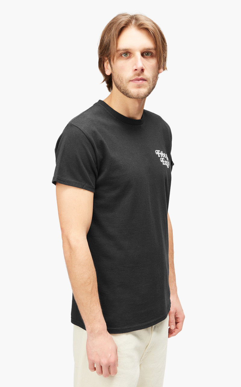 Free & Easy Dont Trip Drop Shadow S/S Tee Black