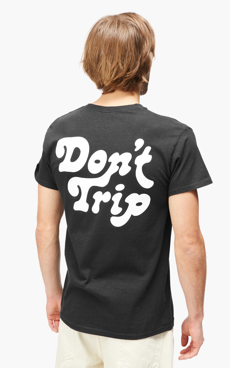 Free & Easy Dont Trip Drop Shadow S/S Tee Black