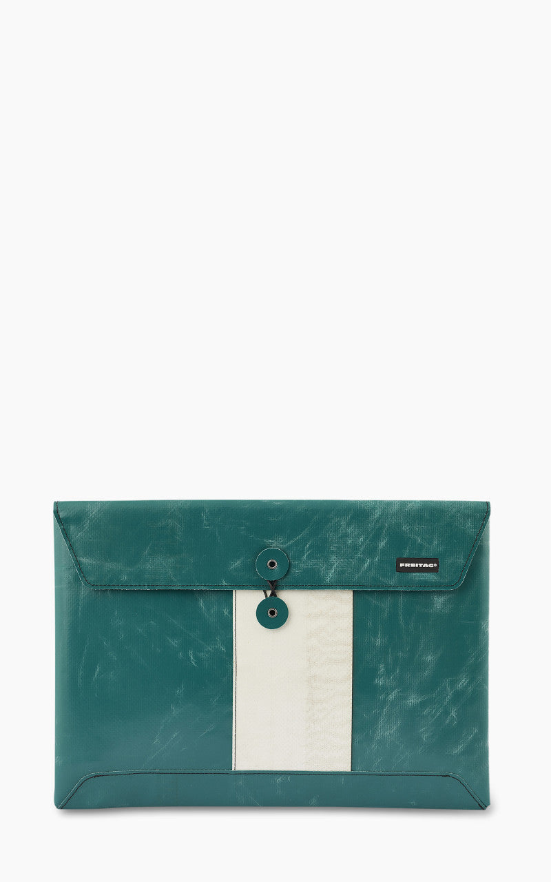 Freitag F411 Sleeve Padded Laptop Envelope 13” Green 14-2